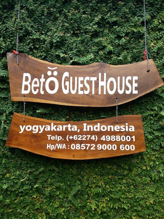 Beto Guesthouse Kalasan Exteriér fotografie